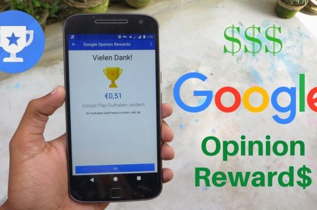 16. Google Opinion Rewards