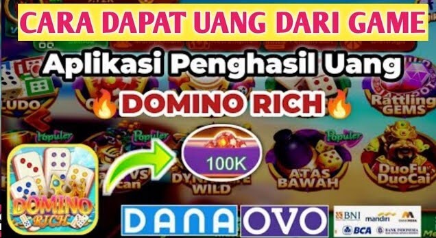 Cara Mendapatkan Uang di Game Domino Rich Mod Apk