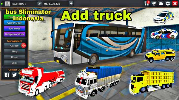 Mod Bussid Truk Oleng Lengkap