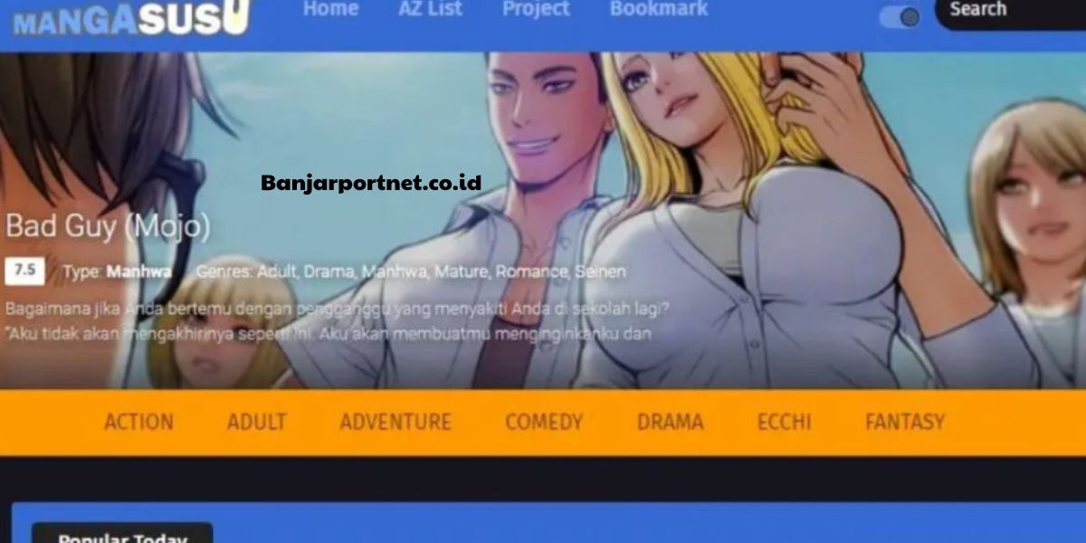 Unduh Aplikasi Mangasusu Baca Komik Online Sub Indo