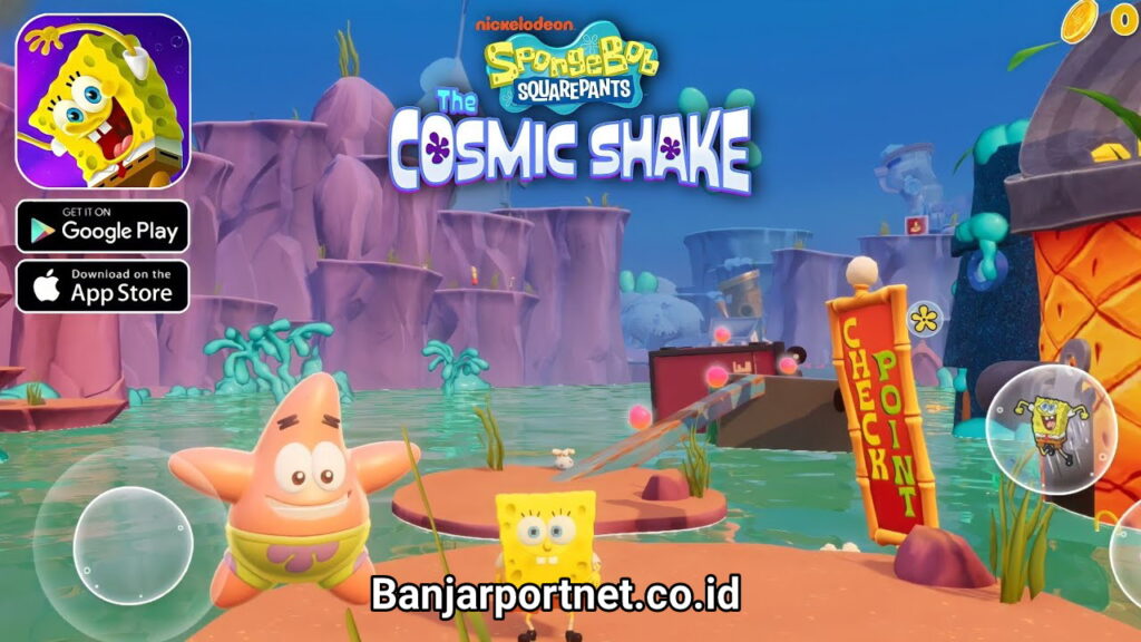 Banyak-Eksplorasi-Unik-Seluruh-Keuntungan-Spongebob-Cosmic-Shake-Mod-APK-Unlocked-All-Android-Mobile-Terbaru