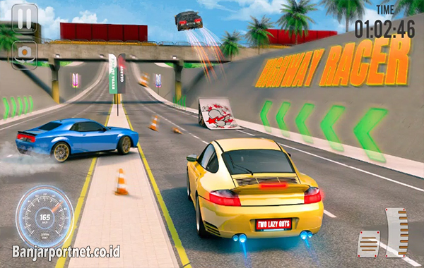 Highway-Car-Racing-Games-3D-Mod-Apk-Game-Balapan-Seru-di-Jalan-Raya