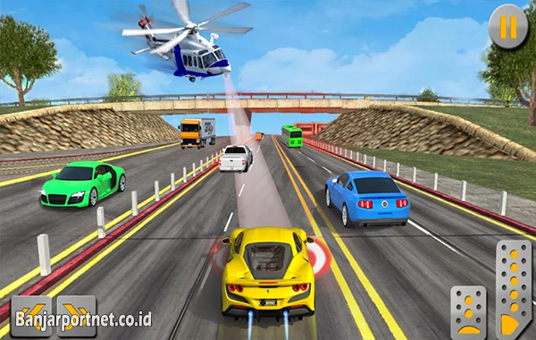 Mendebarkan!Fitur-Unggulan-di-Game-Highway-Car-Racing-Games-3D-Mod-Apk