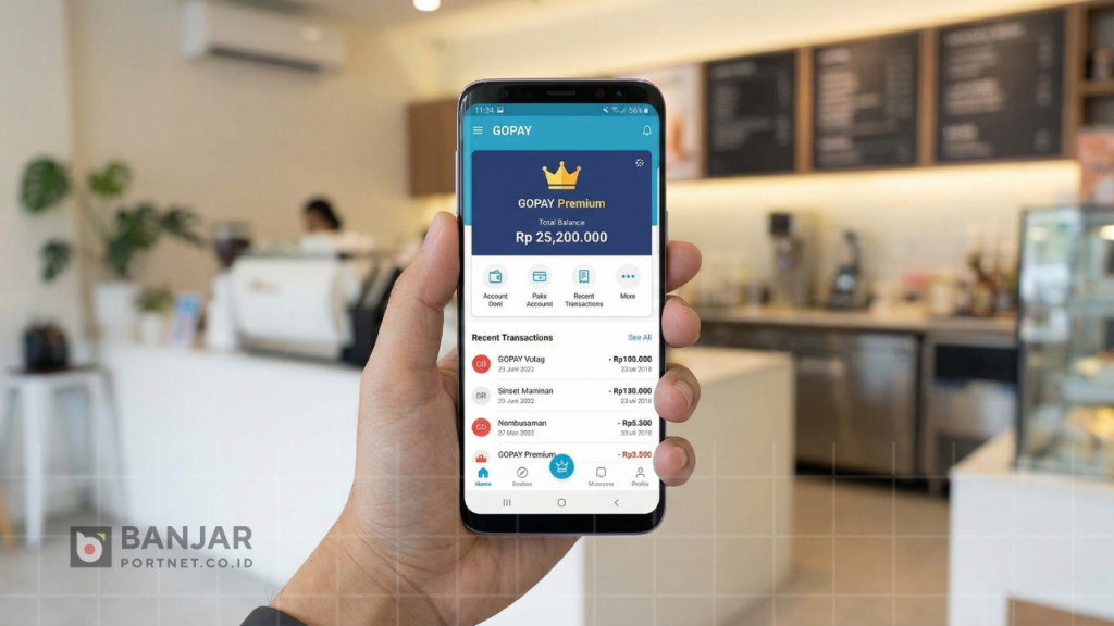 Cara Melihat Akun GoPay Sudah Premium
